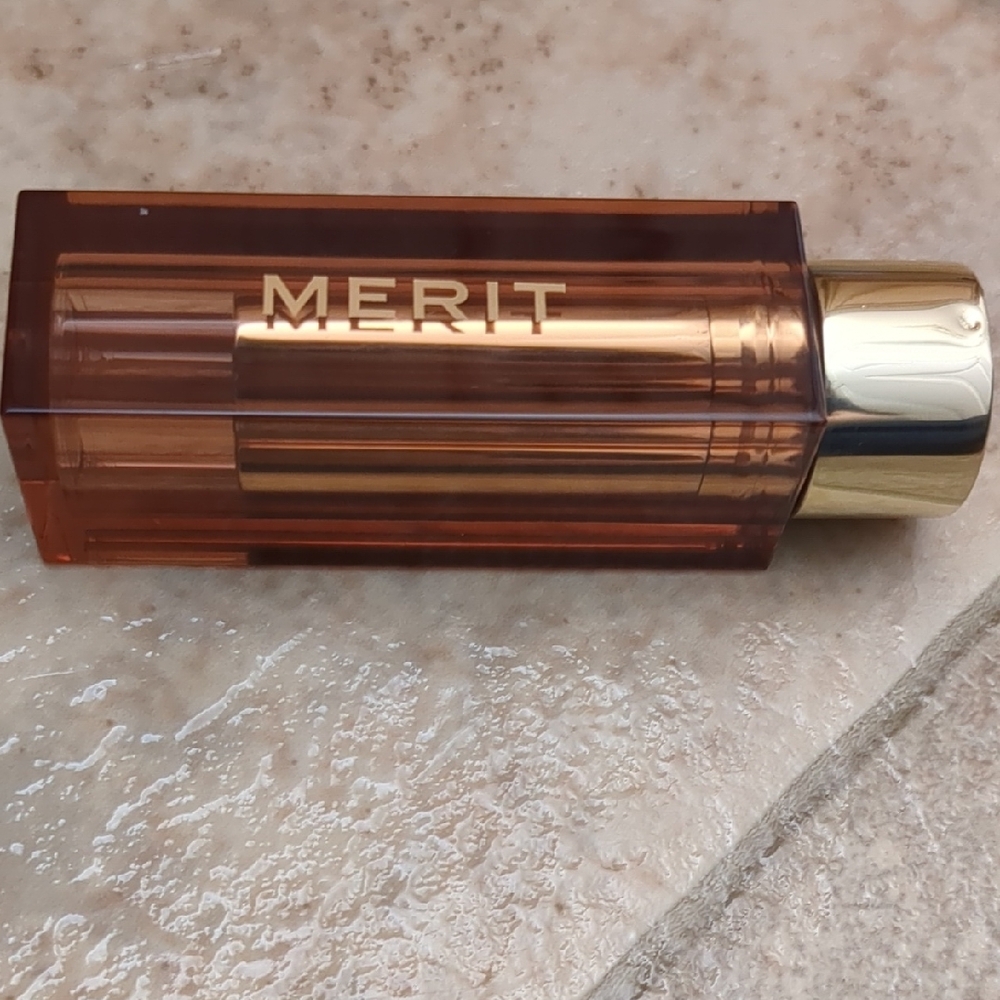 Merit Lipstick in Gold and Brown
